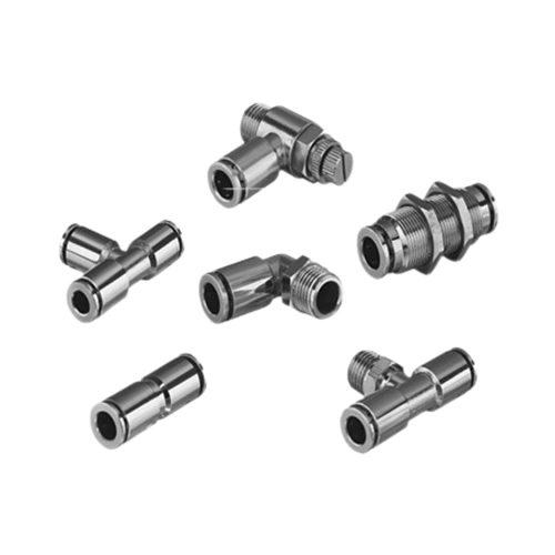 Conectores automáticos de acero inoxidable