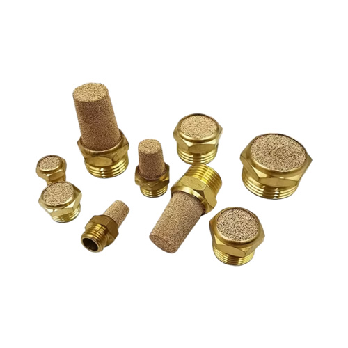 Filtros de bronce sinterizado y plásticos, para descargas de válvulas